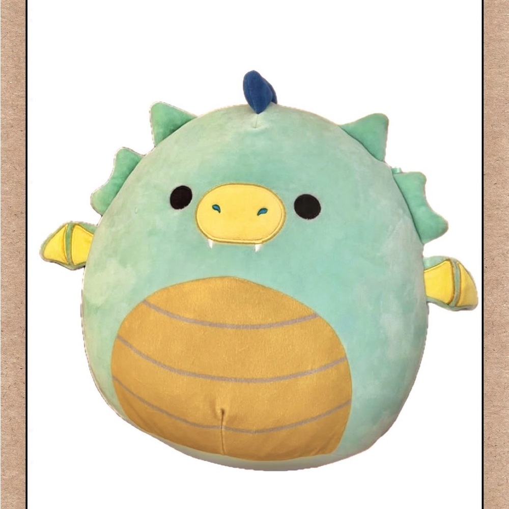 12" Leviathan Blue Dragon Squishmallow Canadas Wonderland Series 1